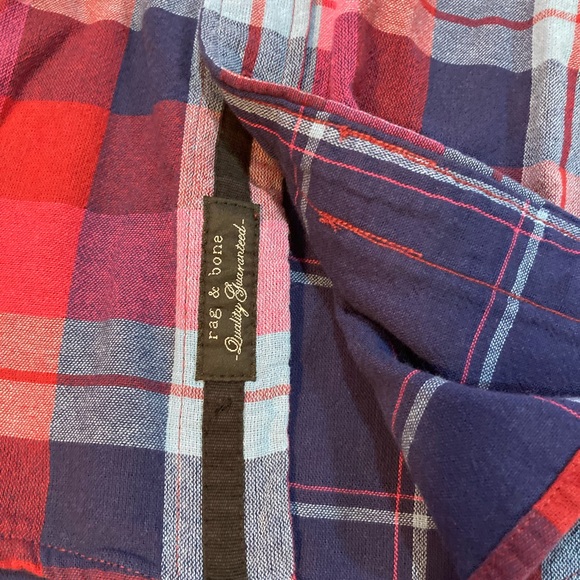 Men’s Rag & Bone New York Tomlin button down shirt! Size XS, NWT! $250.00! - Picture 3 of 7